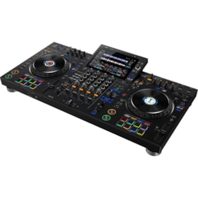AlphaTheta XDJ-AZ Controlador Sistema DJ All-in-One Profissional 4 Canais Wi-Fi Bluetooth Otimizado - Preto