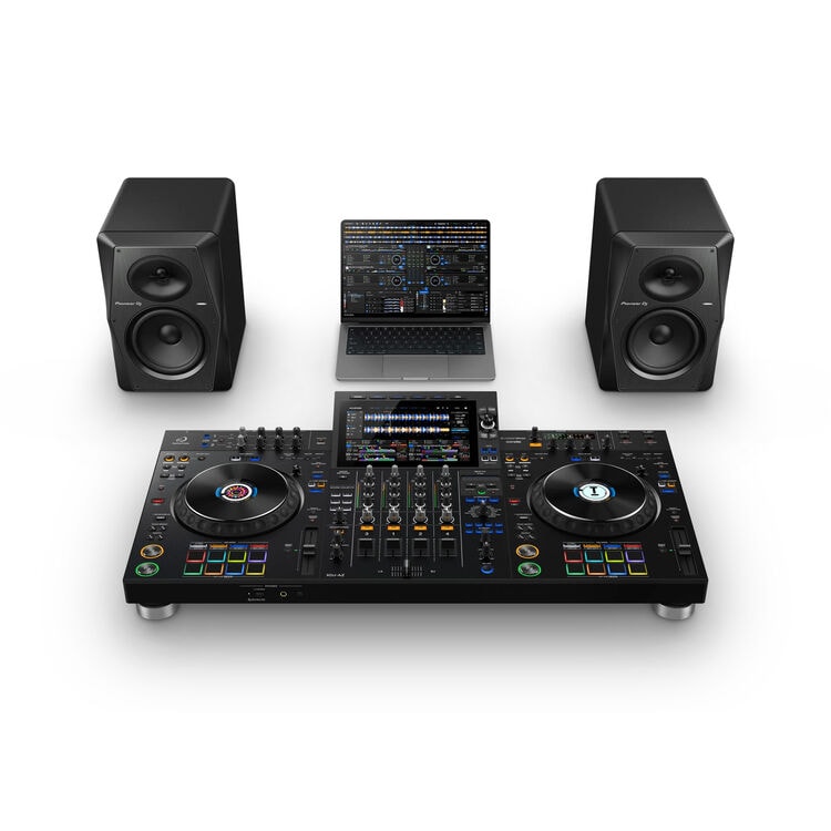 AlphaTheta XDJ-AZ Controlador Sistema DJ All-in-One Profissional 4