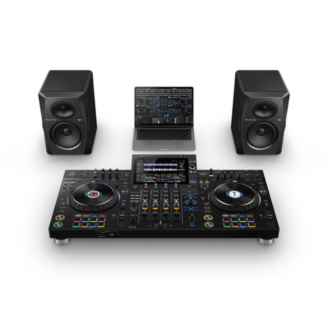 AlphaTheta XDJ-AZ Controlador Sistema DJ All-in-One Profissional 4 Canais Wi-Fi Bluetooth Otimizado - Preto-323f7b0f-8c9f-44af-85ff-dd8429b6984f