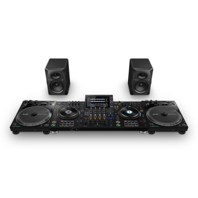 AlphaTheta XDJ-AZ Controlador Sistema DJ All-in-One Profissional 4 Canais Wi-Fi Bluetooth Otimizado - Preto-35d9422f-1976-4e9a-985b-a0b0f99c7f1b