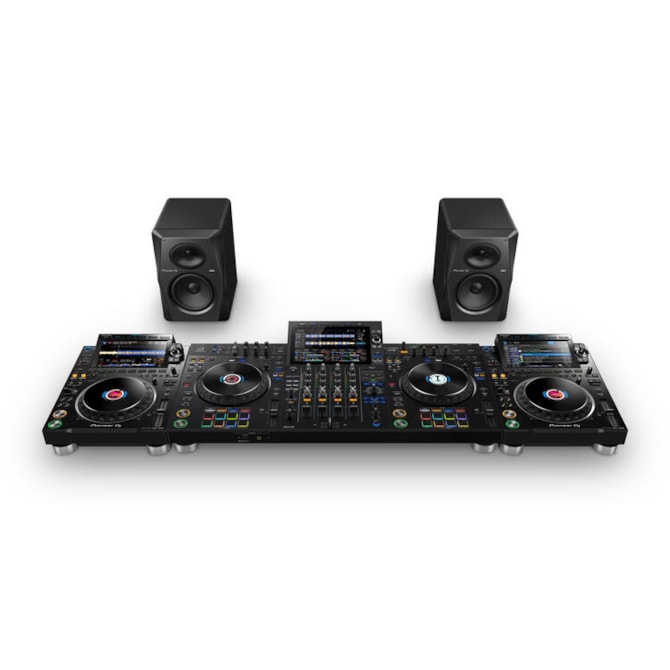 AlphaTheta XDJ-AZ Controlador Sistema DJ All-in-One Profissional 4 Canais Wi-Fi Bluetooth Otimizado - Preto-3bdb52e7-4972-44e0-af52-24bc98e3d433
