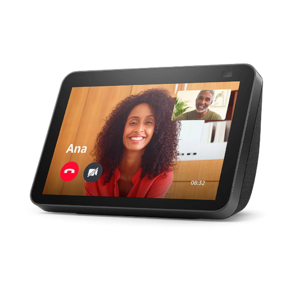 Amazon Echo Show 8 Preta 2nd Geração - Smart Display HD de 8 com Alexa e câmera de 13MP Cor:Preto-b56e287f-f3b6-4c8d-9ef7-55c2af47e7e5