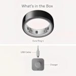 Anel Inteligente Smart Oura Ring 4 Bluetooth Tamanho 11 - Preto-24dc7bd9-80c6-4b21-9d2e-7d12803d0d54