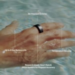 Anel Inteligente Smart Oura Ring 4 Bluetooth Tamanho 11 - Preto-a410c246-c1b6-4d6d-ae68-cba8f424f56e
