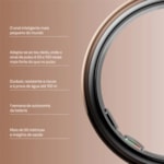 Anel Inteligente Smart Oura Ring 5 Bluetooth Tamanho 6 - Deep Rose-f406eaf8-c46f-47c2-bafe-5853771592d2