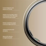 Anel Inteligente Smart Oura Ring 5 Bluetooth Tamanho 6 - Dourado-5a23424f-ced8-461f-afdd-af4dcc7e5116