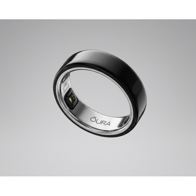 Anel Inteligente Smart Oura Ring 5 Bluetooth Tamanho 6- Preto-865b44b5-7635-4d74-8bf3-d75b1981fe6f