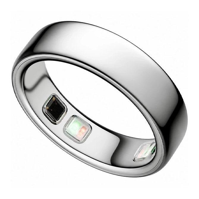 Anel Inteligente Smart Oura Ring 5 Bluetooth Tamanho 7 - Prata-81e92735-1953-4d85-a8f7-3dc11a9c7ef0
