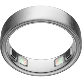 Anel Inteligente Smart Oura Ring 5 Bluetooth Tamanho 8 - Brushed Silver