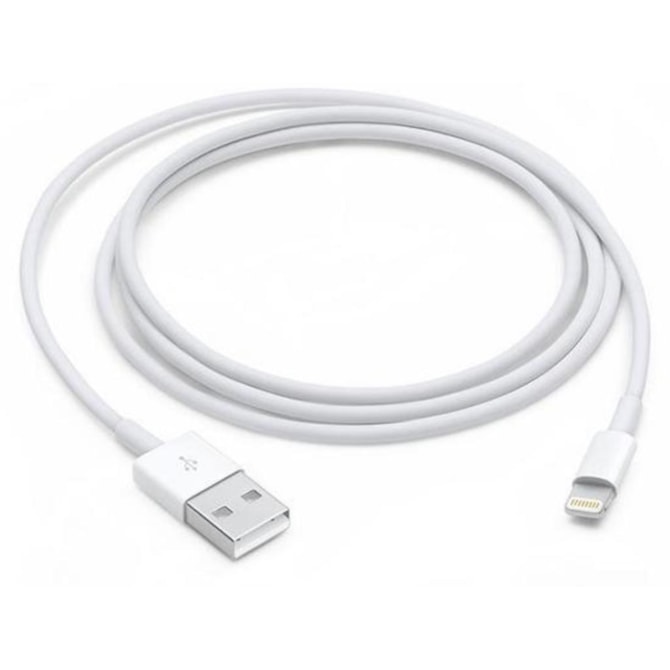 Apple Cabo Lightning USB Branco - 1 Metro-2a976fff-f45a-4c94-93f2-3a6e4bc8aa80