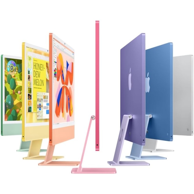 Apple iMac 2024 Apple M4 SSD 512GB / Memória 24GB / 24
