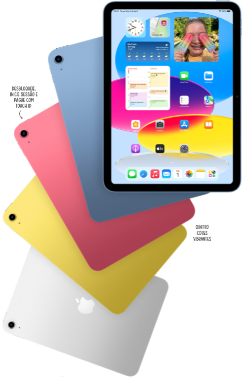 iPad本体 Apple iPad (A16) 256GB Wi-Fi Apple iPad 11 geração, chip A16, Wi-Fi, 256GB - Rosa - Apple iPad