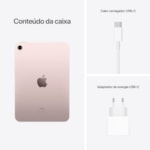 Apple iPad Mini 6th geração Wi-Fi 64GB ( 8.3 polegadas ) - Rosa-64c74ba0-2b24-40b2-98cd-2e0168850dcf