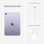 Apple iPad Mini 6th geração Wi-Fi 64GB ( 8.3 polegadas ) - Roxo-95cc4dcc-4a4b-41e4-9784-6a420eca8e4f