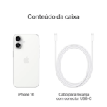 Apple iPhone 16e 128GB - Tela Super Retina XDR 6.1