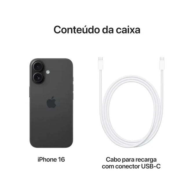 Apple iPhone 16e 512GB - Tela Super Retina XDR 6.1