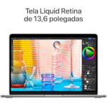 Apple MacBook Air M2 2022 256GB SSD com 8GB RAM ( 13.6 polegadas ) - Gray-03b987ec-24bc-4105-87d9-aa3a64e12c36