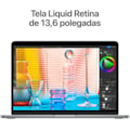 Apple MacBook Air M2 2022 256GB SSD com 8GB RAM ( 13.6 polegadas ) - Silver-87f147a7-1a46-400f-a03f-93d904efbb94