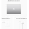 Apple MacBook Air M2 2022 256GB SSD com 8GB RAM ( 13.6 polegadas ) - Silver-d0008cfb-ac7a-434d-ae85-ea4926e6faa6