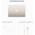 Apple MacBook Air M2 2022 256GB SSD com 8GB RAM ( 13.6 polegadas ) - Starlight-ab27d5b2-e6de-4de4-b39d-4353e27c1dfe