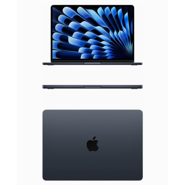 Apple Macbook Air M3 256GB SSD / 8GB de Ram MRXQ3LL/A A3113 Octa Core Tela Retina 13.6