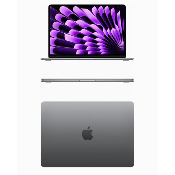 Apple Macbook Air M3 256GB SSD / 8GB de Ram MRXQ3LL/A A3113 Octa Core Tela Retina 13.6