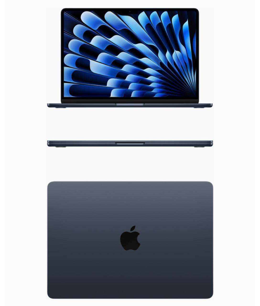 【美品】MacBook Air M3 16GB SSD 512GB ミッドナイト Apple Macbook Air M3 512GB SSD / 8GB de Ram Octa Core Tela