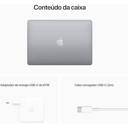 Apple MacBook Pro M2 2022 256GB SSD com 8GB RAM ( 13.3 polegadas ) - Space Gray