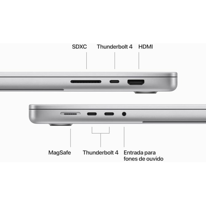 Apple MacBook Pro M3 2023 / Memória 18GB / SSD 512GB / 16.2