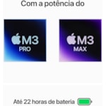 Apple MacBook Pro M3 2023 / Memória 18GB / SSD 512GB / 16.2