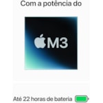 Apple MacBook Pro M3 2023 / Memória 8GB / SSD 1TB / 14.2