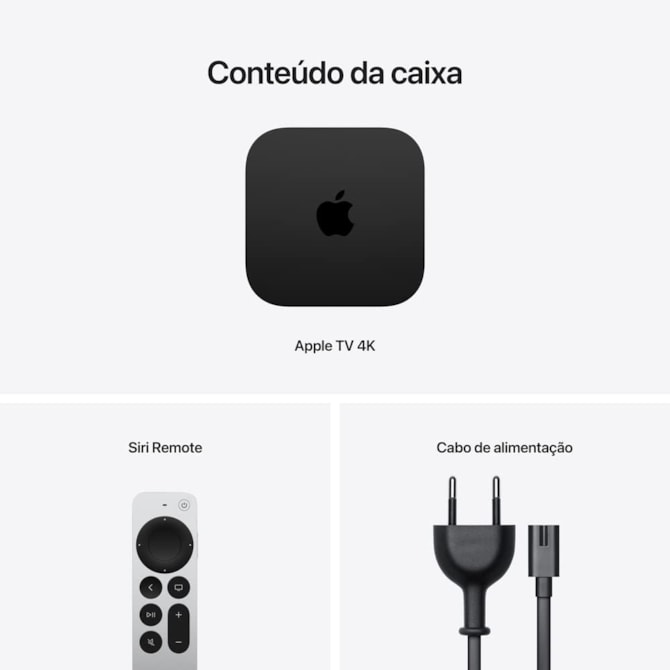 Apple TV 3RD Generation A2737 MN873LZ 2022 4K Ultra HD de 64GB com Wi-Fi/Bluetooth - Preto-c8848317-968e-4fc0-b36b-7ff25e962a06