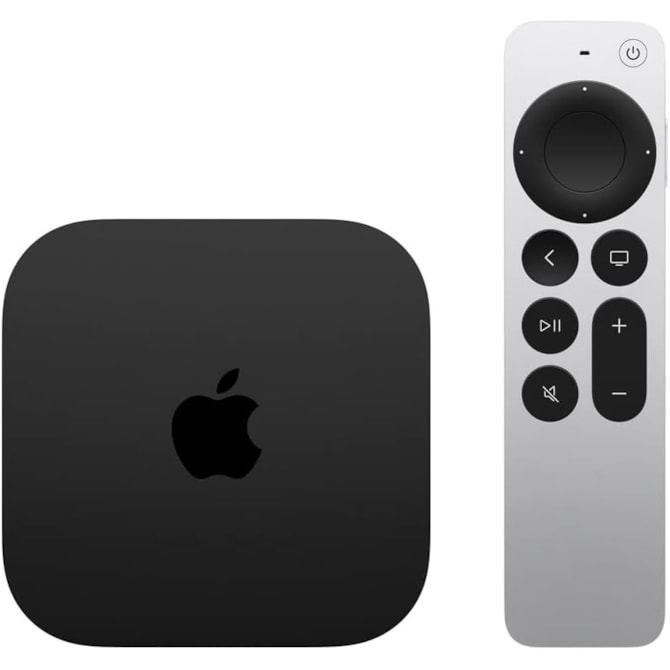 Apple TV 3RD Generation A2737 MN873LZ 2022 4K Ultra HD de 64GB com Wi-Fi/Bluetooth - Preto-ad822bc3-e885-49f2-8dda-cebcda340b8d