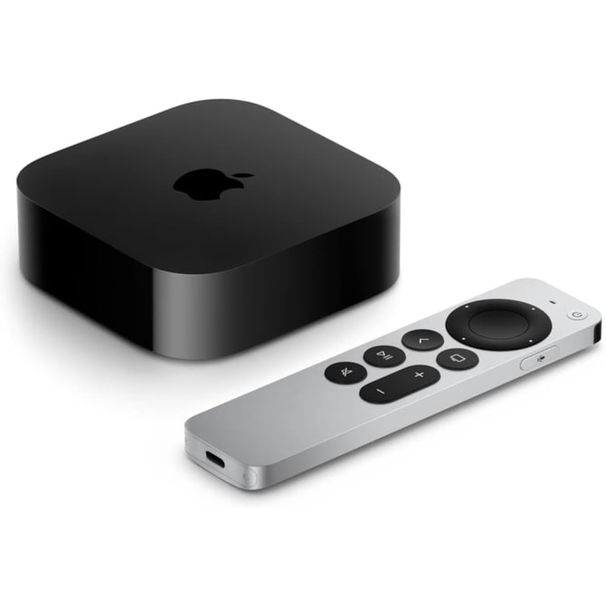 Apple TV 3RD Generation A2737 MN873LZ 2022 4K Ultra HD de 64GB com Wi-Fi/Bluetooth - Preto-b107fafb-fe18-43ff-aa13-aae8547ab1db