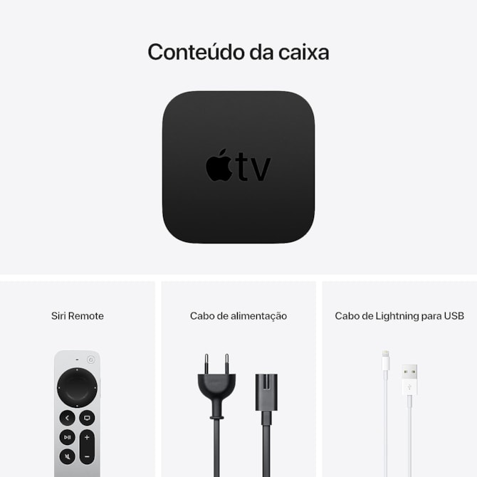 Apple TV 3RD Generation A2843 MN893LZ 2022 4K Ultra HD de 128GB com Wi-Fi/Bluetooth - Preto-8866ff5a-f98f-4cc2-a26b-b2484589e59c