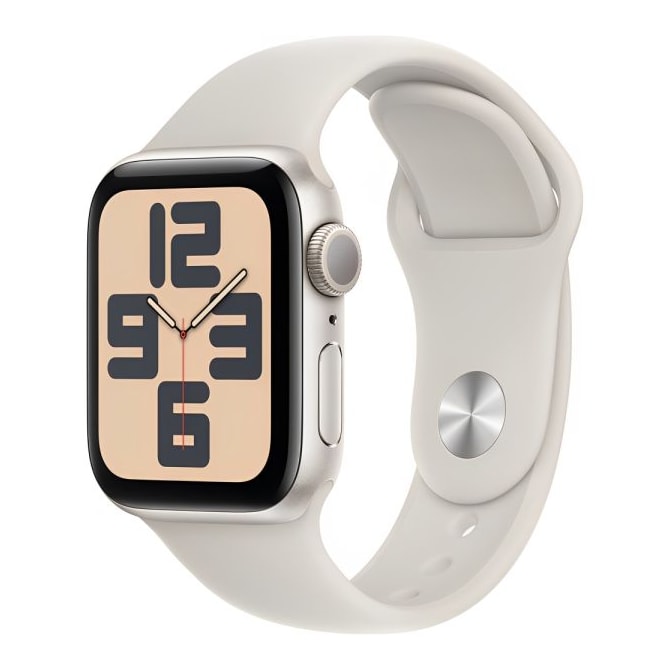 Apple Watch SE 2nd geração GPS 40mm Estelar - Pulseira Esportiva-e51b7a08-e528-473d-ab71-b5044dbad24a