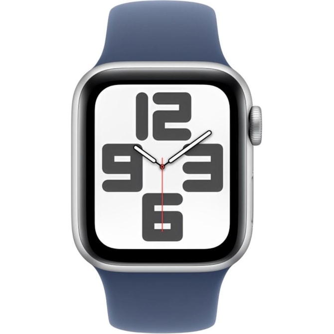 Apple Watch SE 2nd geração GPS 40mm Silver - Pulseira de Borracha-1dbd6cf4-5e53-48d3-a3d4-56c59f9e6087