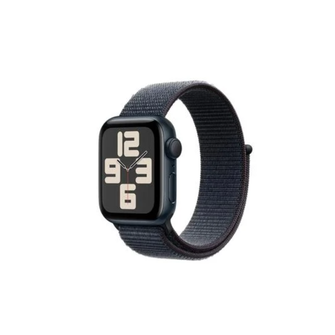 Apple Watch SE 2nd geração GPS 44mm Aluminio Midnight - Pulseira Sport Loop Ink-738ce98f-c479-4b39-a626-42a26340e09d