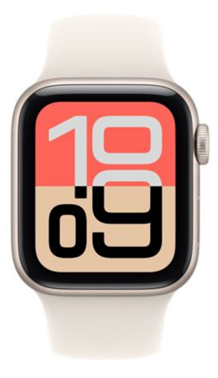 Apple Watch SE 3rd geração GPS 40mm - Estelar - Pulseira Esportiva