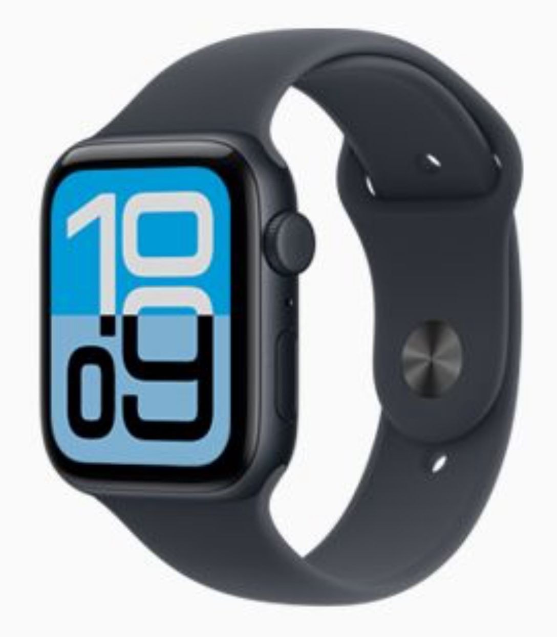 Apple Watch SE 3rd geração GPS 44mm - Meia Noite - Pulseira Esportiva