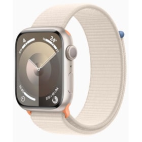 Apple Watch Serie 9 GPS 41mm Estelar de Alumínio - pulseira Loop