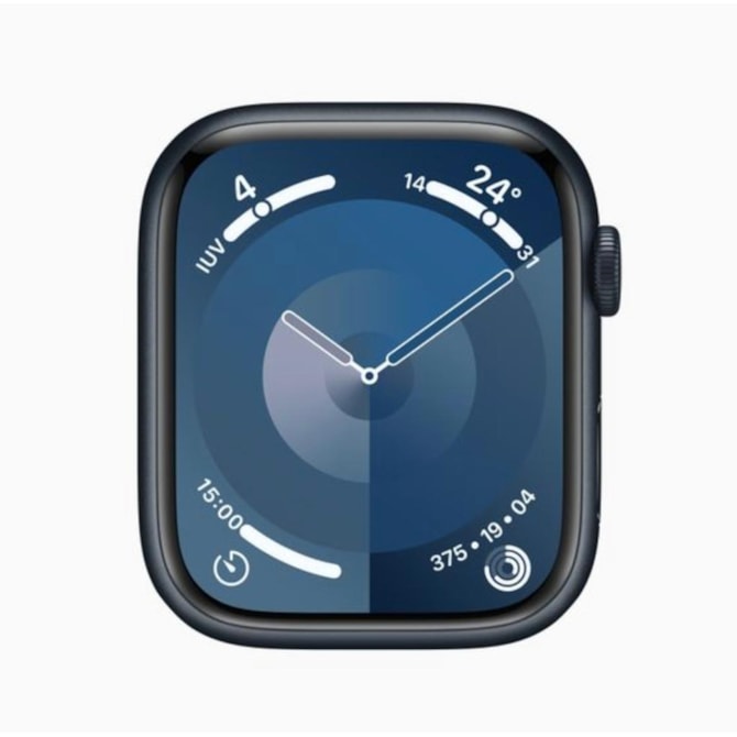 Apple Watch Serie 9 GPS 41mm Meia-noite de Alumínio - pulseira Loop-16c059e6-eca2-44f5-b18e-f962e02c66ce