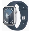 Apple Watch Serie 9 GPS 41mm Prateado de Alumínio - pulseira de borracha-2fb31086-a8b3-44de-965e-3f8841b70bb4