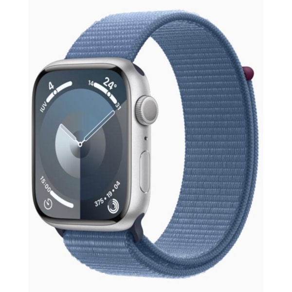 Apple Watch Serie 9 GPS 41mm Prateado de Alumínio - pulseira Loop-862e8b2c-b605-4a1c-a9e5-de35232946d2