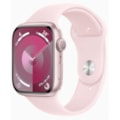 Apple Watch Serie 9 GPS 41mm Rosa de Alumínio - pulseira de borracha-578c5a61-f3c8-49a1-a8c3-d9e721781b91