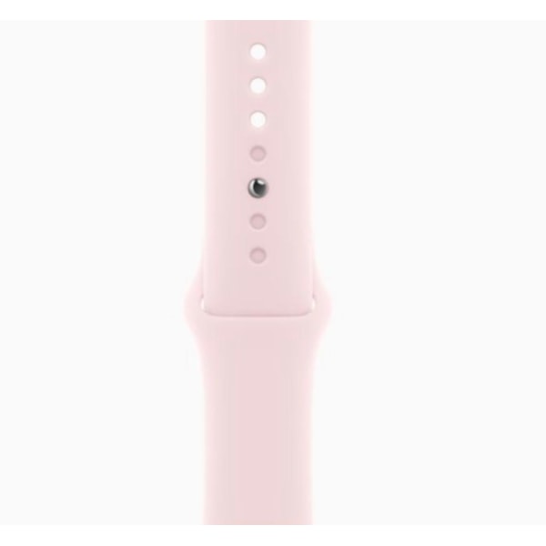 Apple Watch Serie 9 GPS 41mm Rosa de Alumínio - pulseira de borracha-67cc405b-8c8b-4623-943d-a216e1781bde