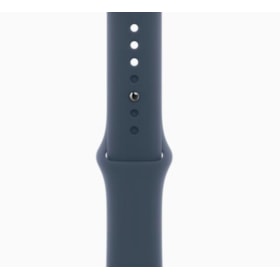 Apple Watch Serie 9 GPS 45mm Prateado de Alumínio - Pulseira de borracha