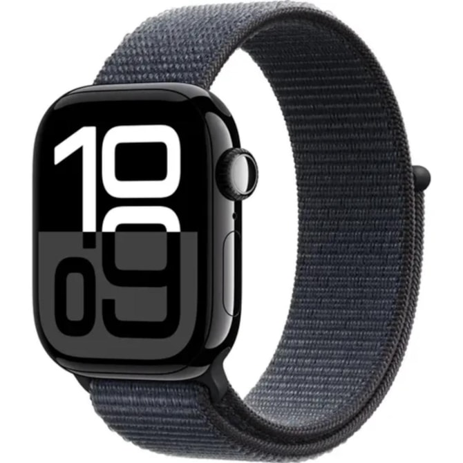 Apple Watch Series 10 42 mm - Jet Black Ai Ink ( Pulseira Loop Preta )-b36ca0f8-fdae-42a2-a63b-70b4815b08a9