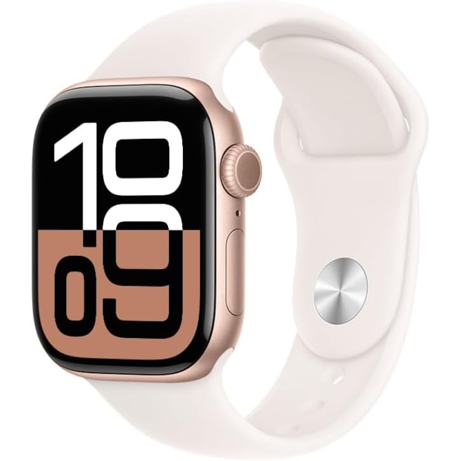 Apple Watch Series 10 42 mm - Ouro Rosa ( Pulseira esportiva Rosa )-1f180f02-dac3-4727-a796-22414e304be6