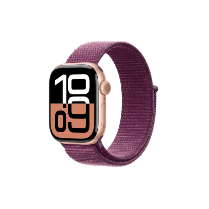 Apple Watch Series 10 42 mm - Ouro Rosa ( Pulseira Loop Ameixa )-7b159e53-4de6-455a-959e-7b16805ca6df